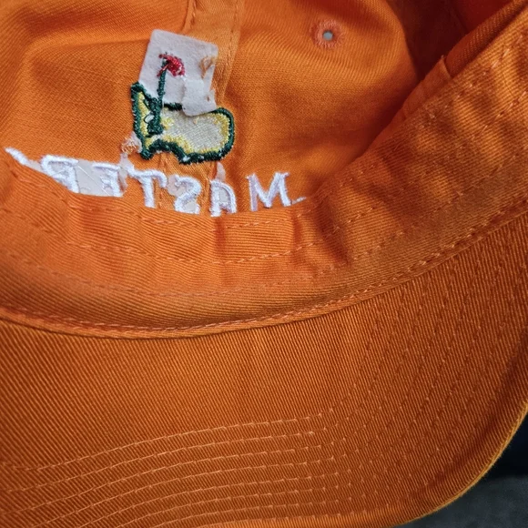 2014 MASTERS‎ Golf Cap Orange PGA Augusta National Tournament American Needle - Picture 4 of 5